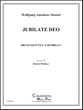 Jubilate Deo Brass Quintet and Organ P.O.D. cover